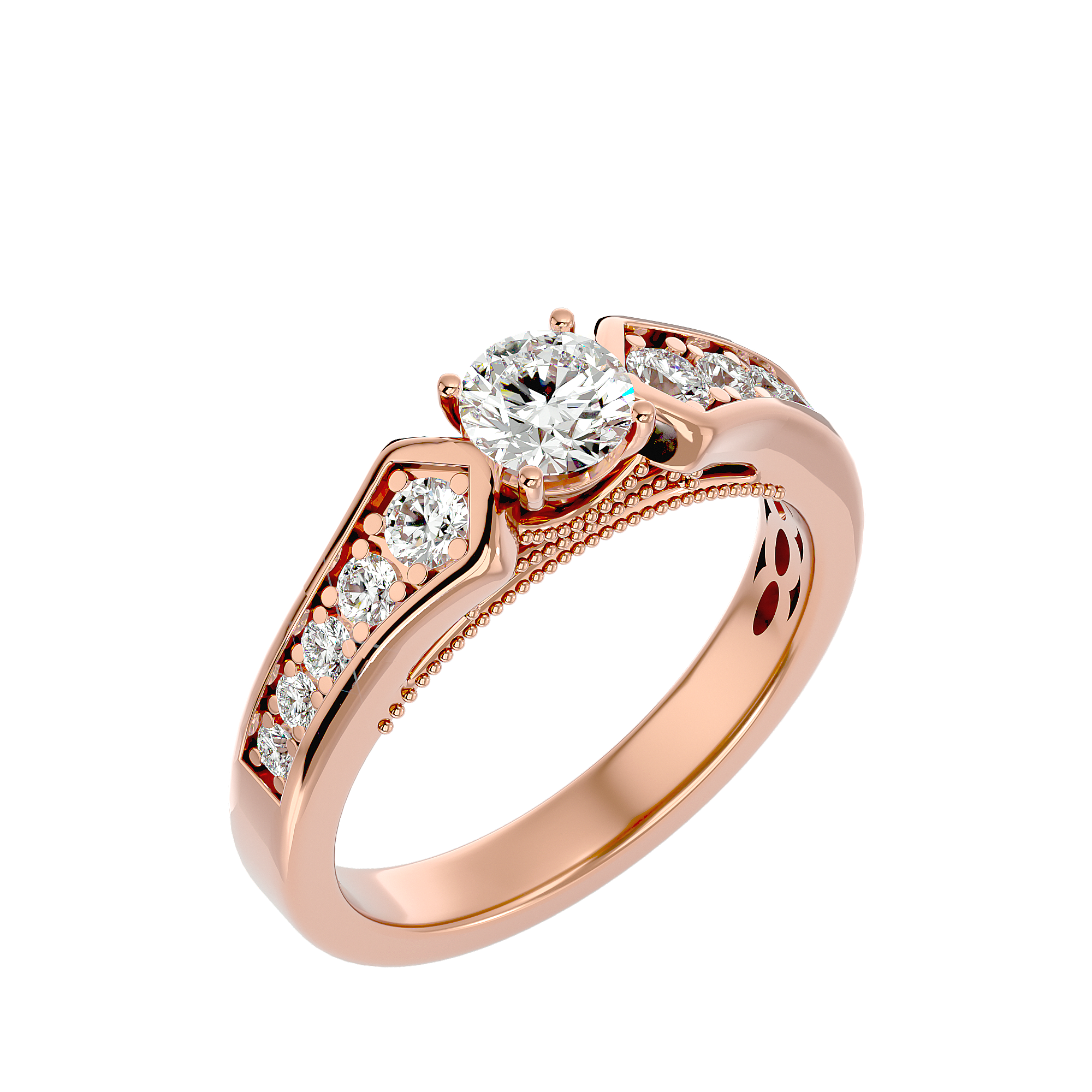 Alannah Diamond Solitaire Ladies Ring