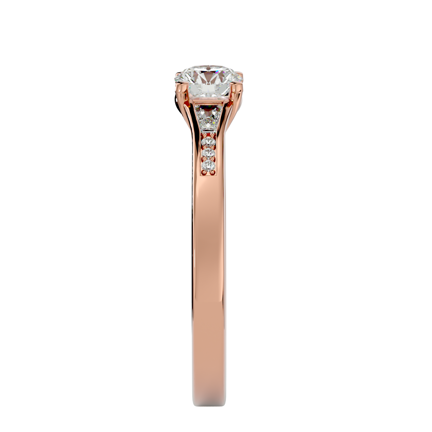 Colette Diamond Solitaire Ladies Ring