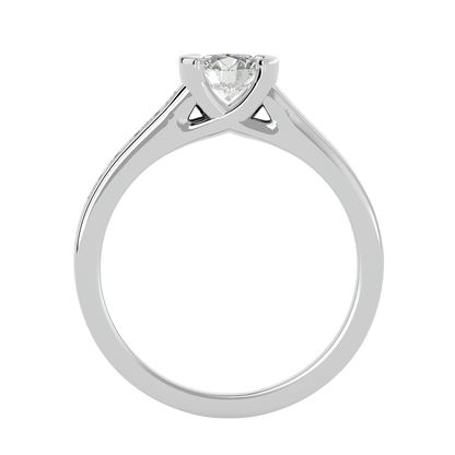 Genevieve Diamond Solitaire Ladies Ring