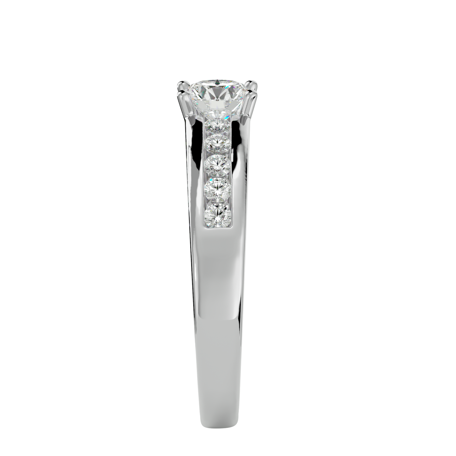 Jacqueline Diamond Solitaire Ladies Ring