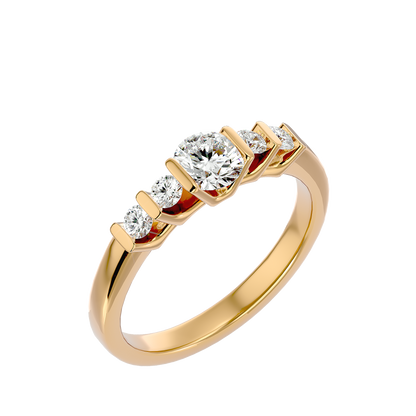 Isabella Diamond Solitaire Ladies Ring