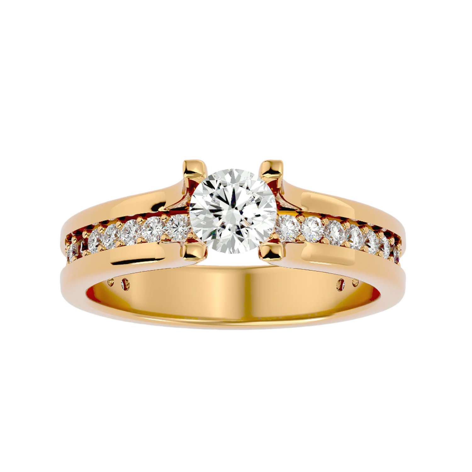 Imogen Diamond Solitaire Ladies Ring