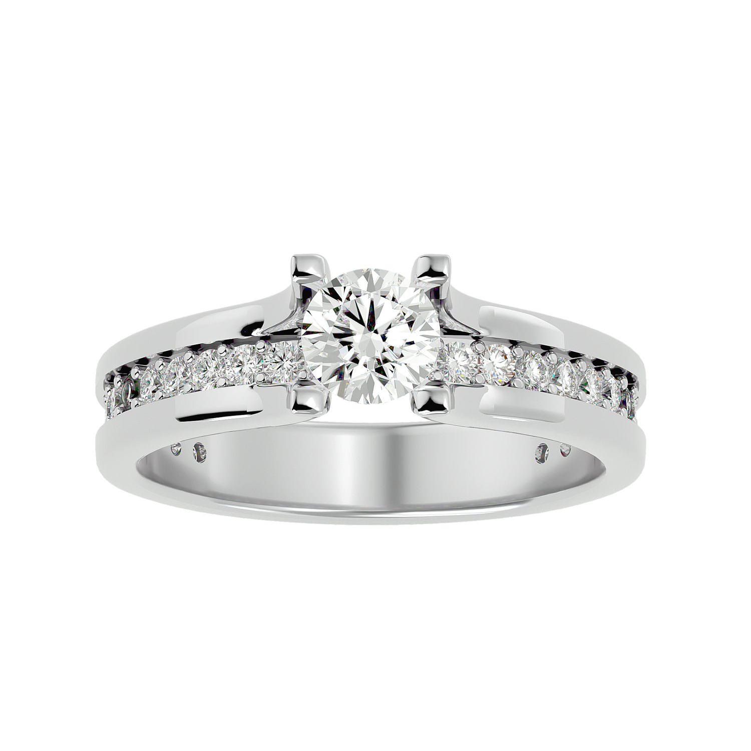 Imogen Diamond Solitaire Ladies Ring