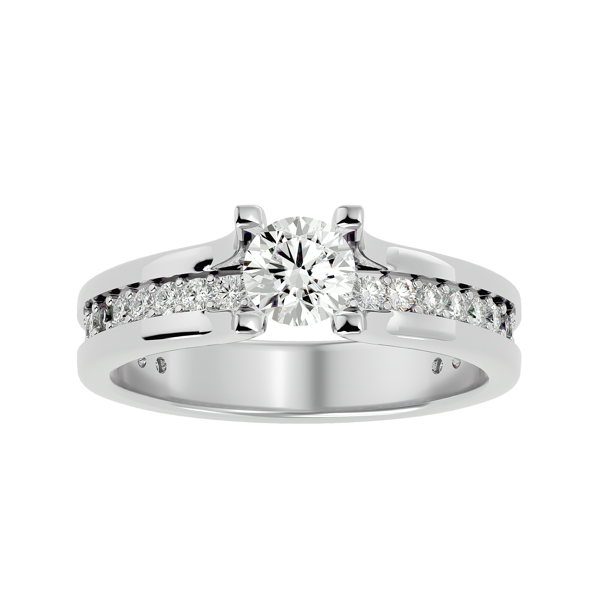 Imogen Diamond Solitaire Ladies Ring