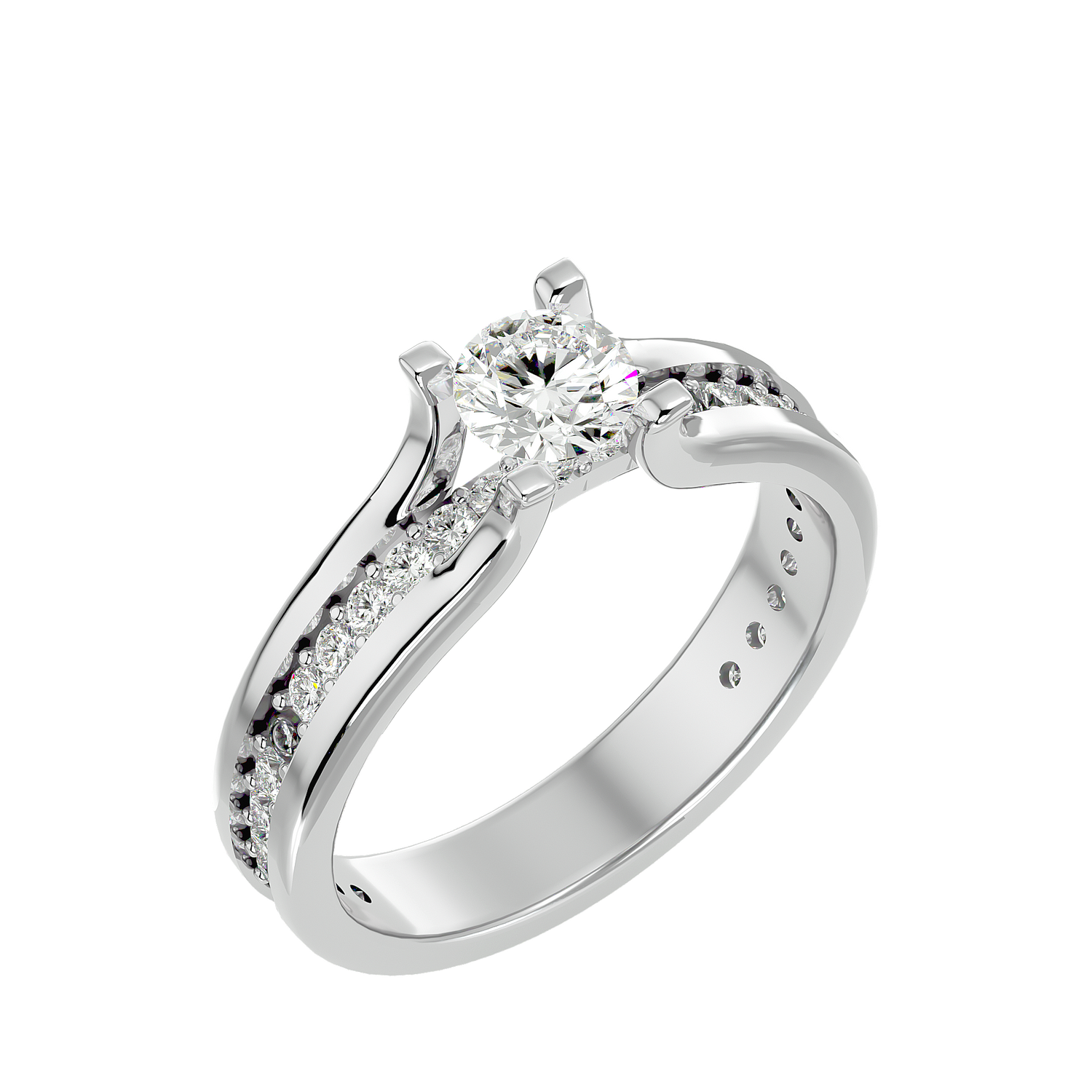 Imogen Diamond Solitaire Ladies Ring