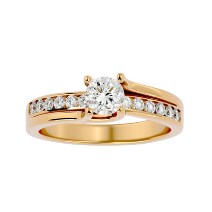 Lorelei Diamond Solitaire Ladies Ring