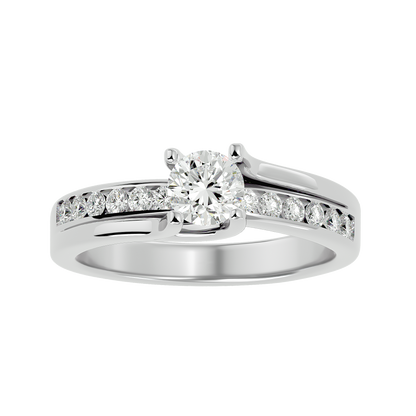 Lorelei Diamond Solitaire Ladies Ring