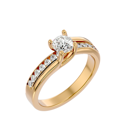 Lorelei Diamond Solitaire Ladies Ring