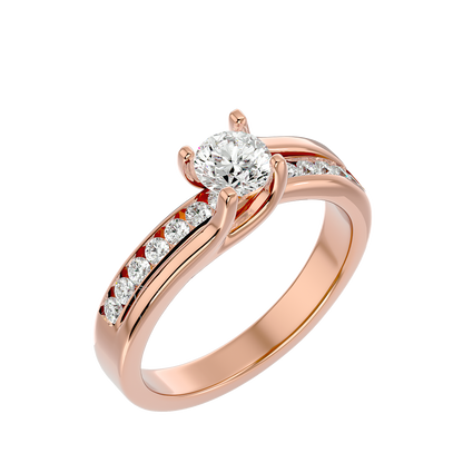 Lorelei Diamond Solitaire Ladies Ring