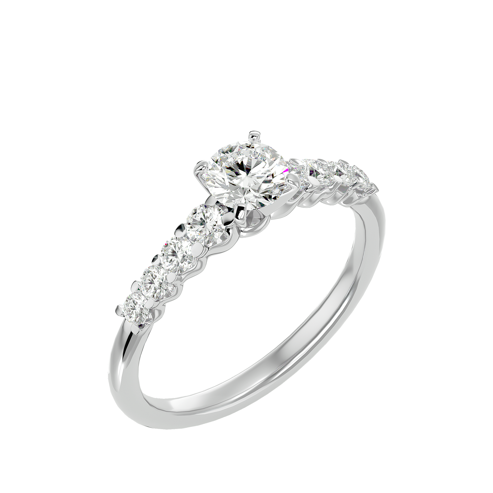 Lucinda Diamond Solitaire Ladies Ring