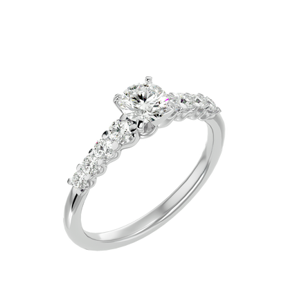 Lucinda Diamond Solitaire Ladies Ring