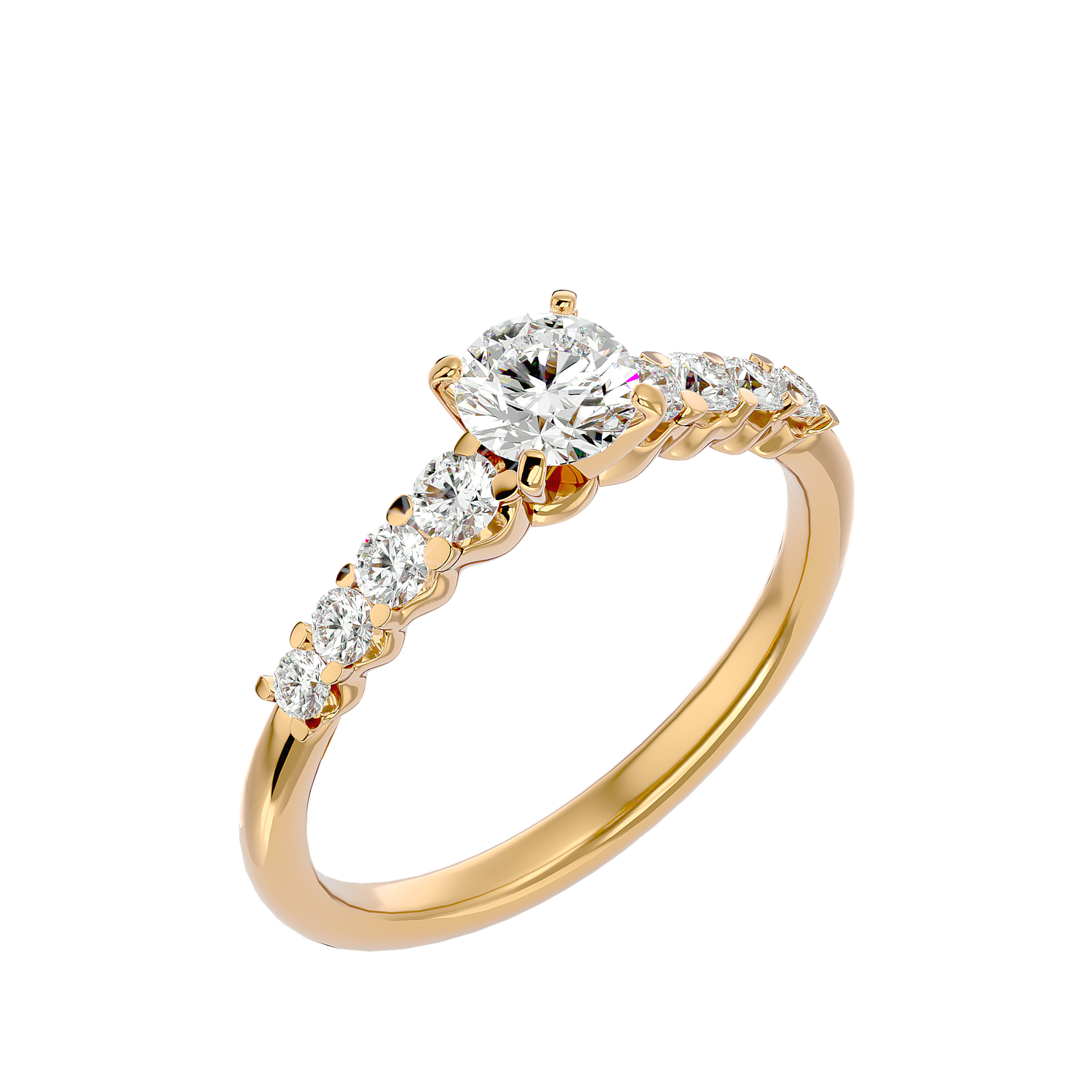 Lucinda Diamond Solitaire Ladies Ring