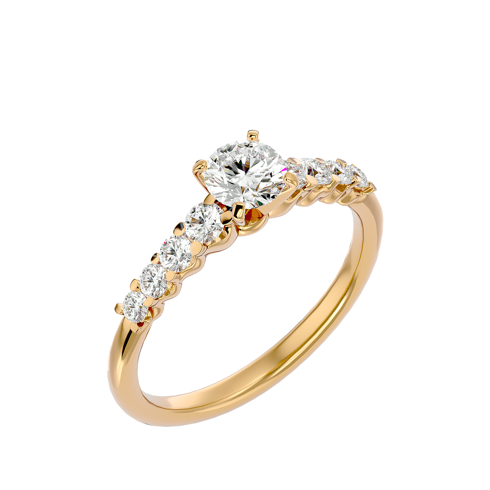 Lucinda Diamond Solitaire Ladies Ring