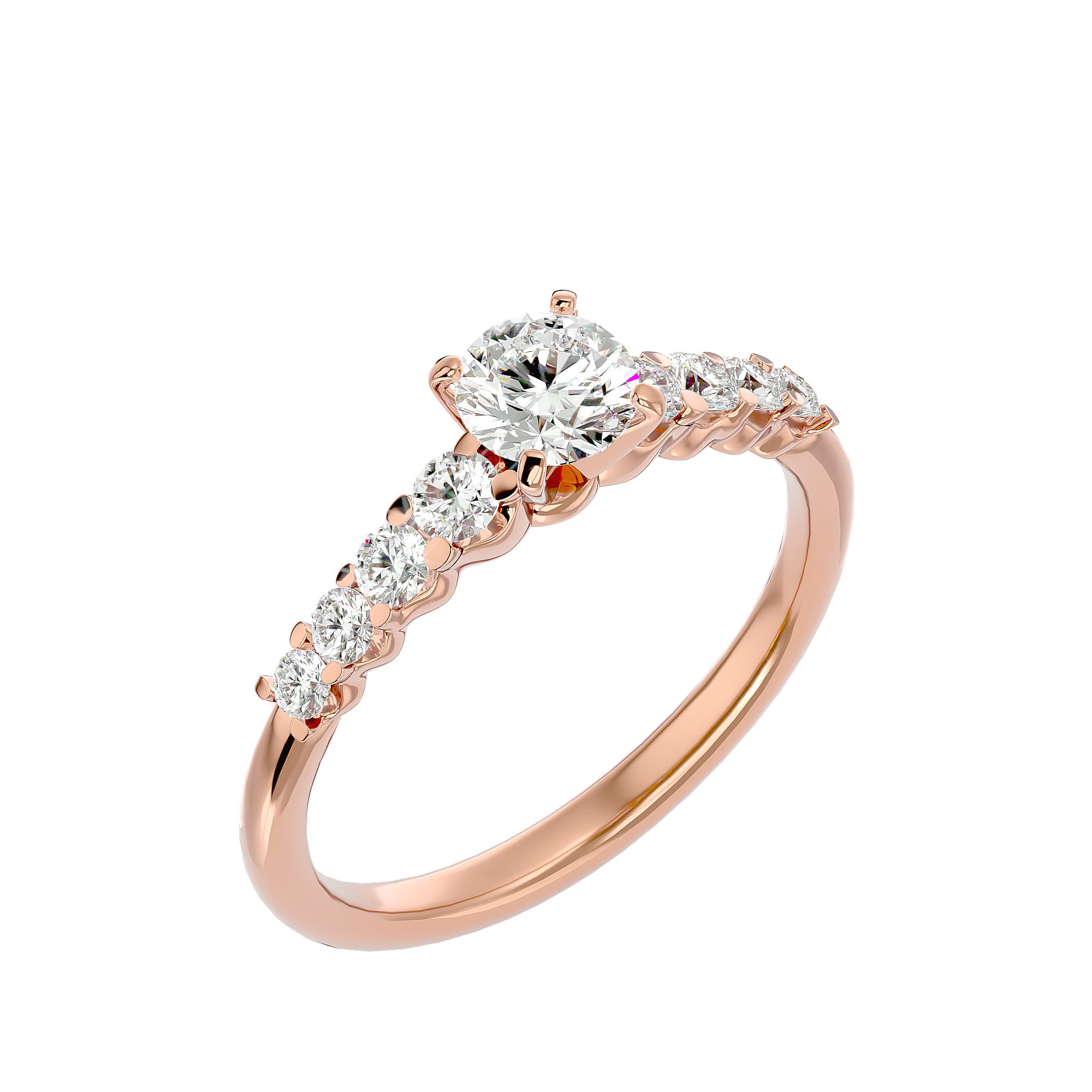 Lucinda Diamond Solitaire Ladies Ring