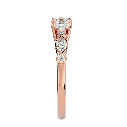 Madelina Diamond Solitaire Ladies Ring