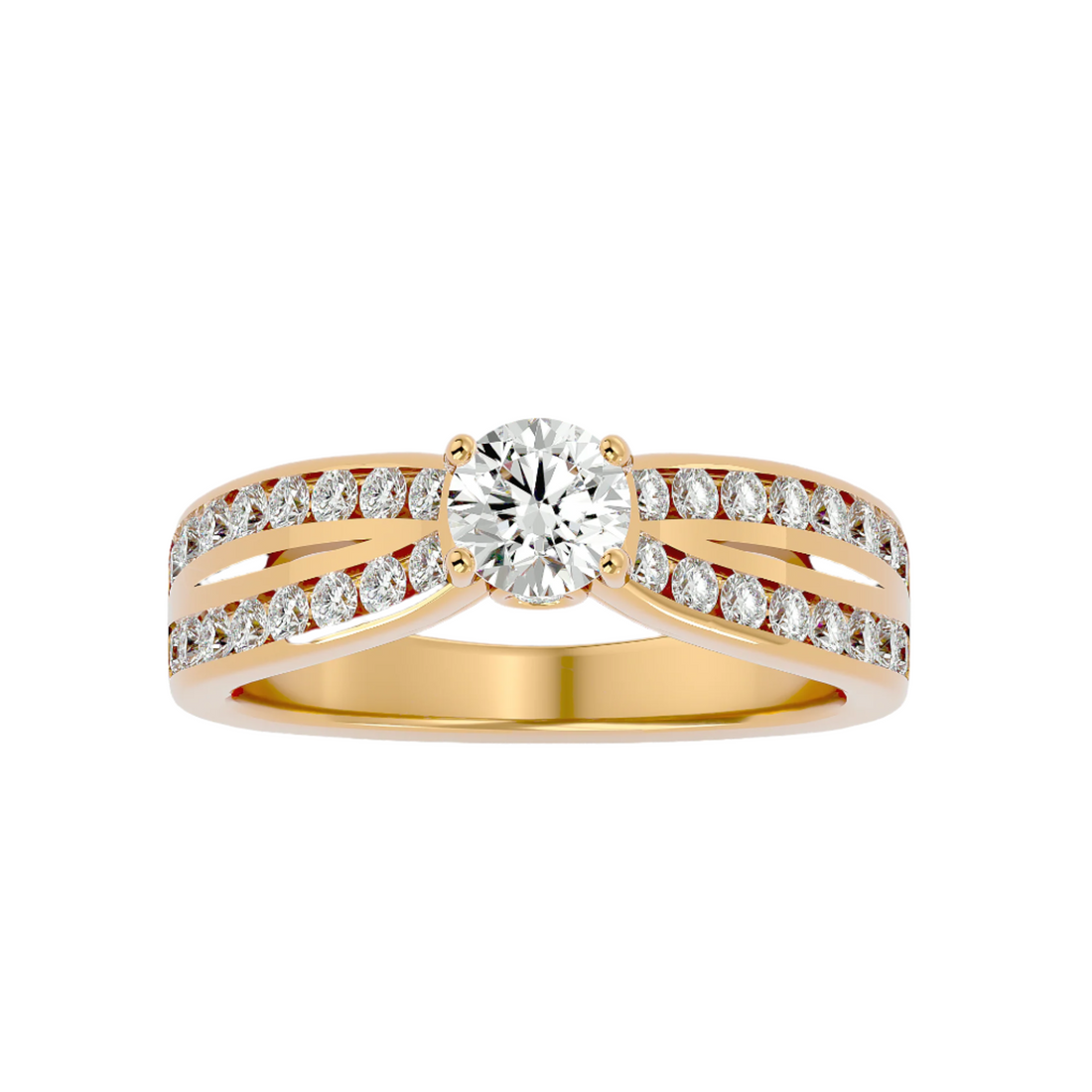 Marielle Diamond Solitaire Ladies Ring