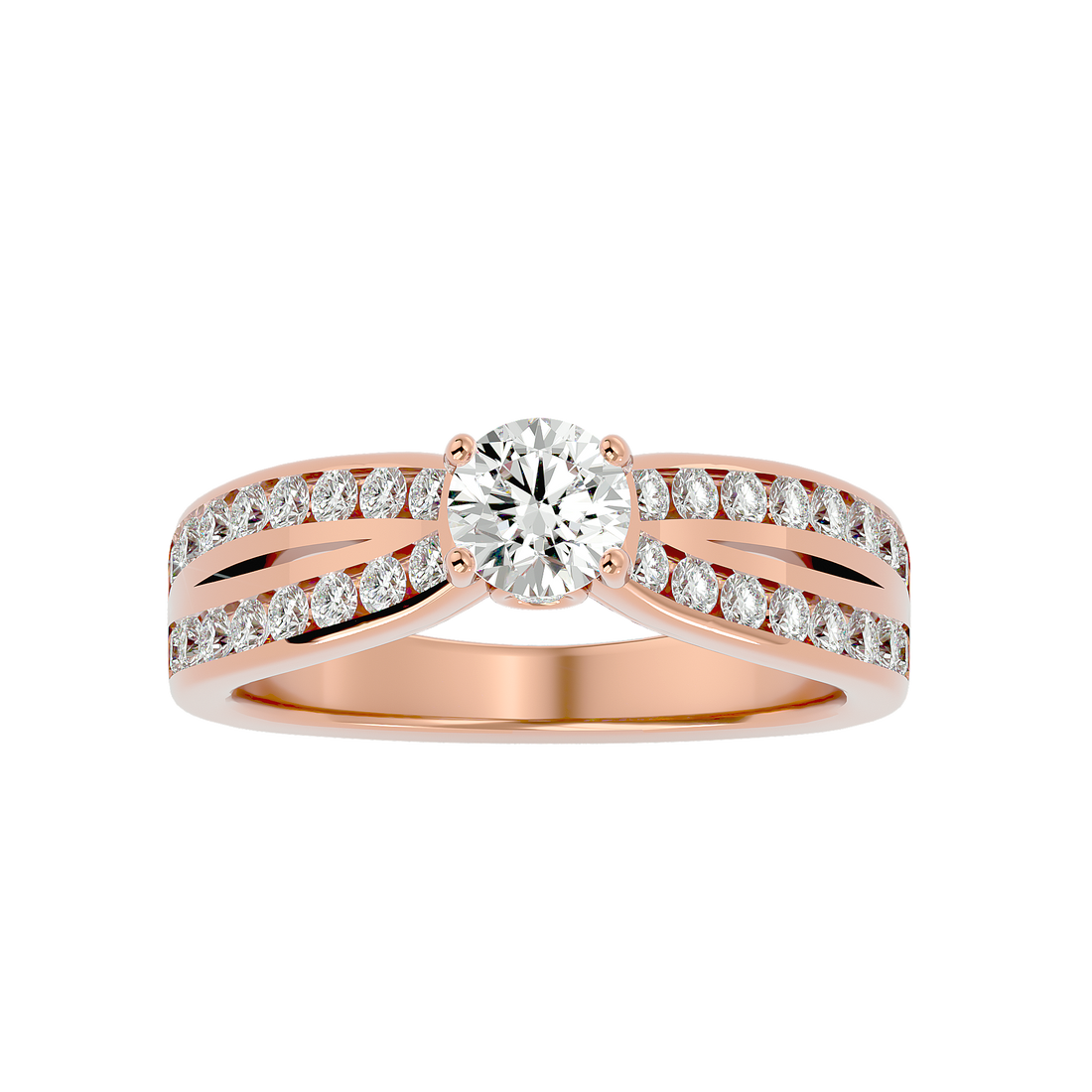 Marielle Diamond Solitaire Ladies Ring