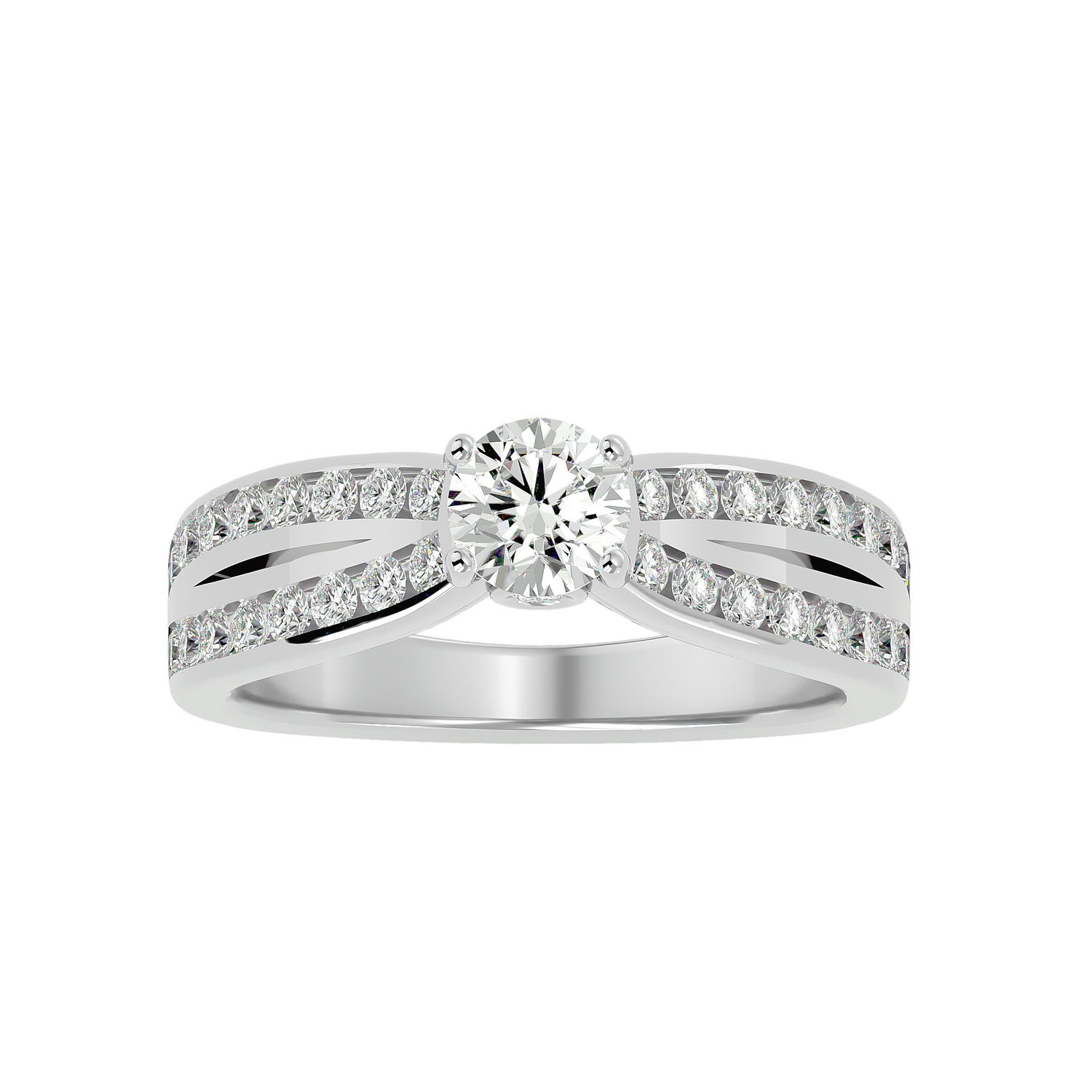 Marielle Diamond Solitaire Ladies Ring