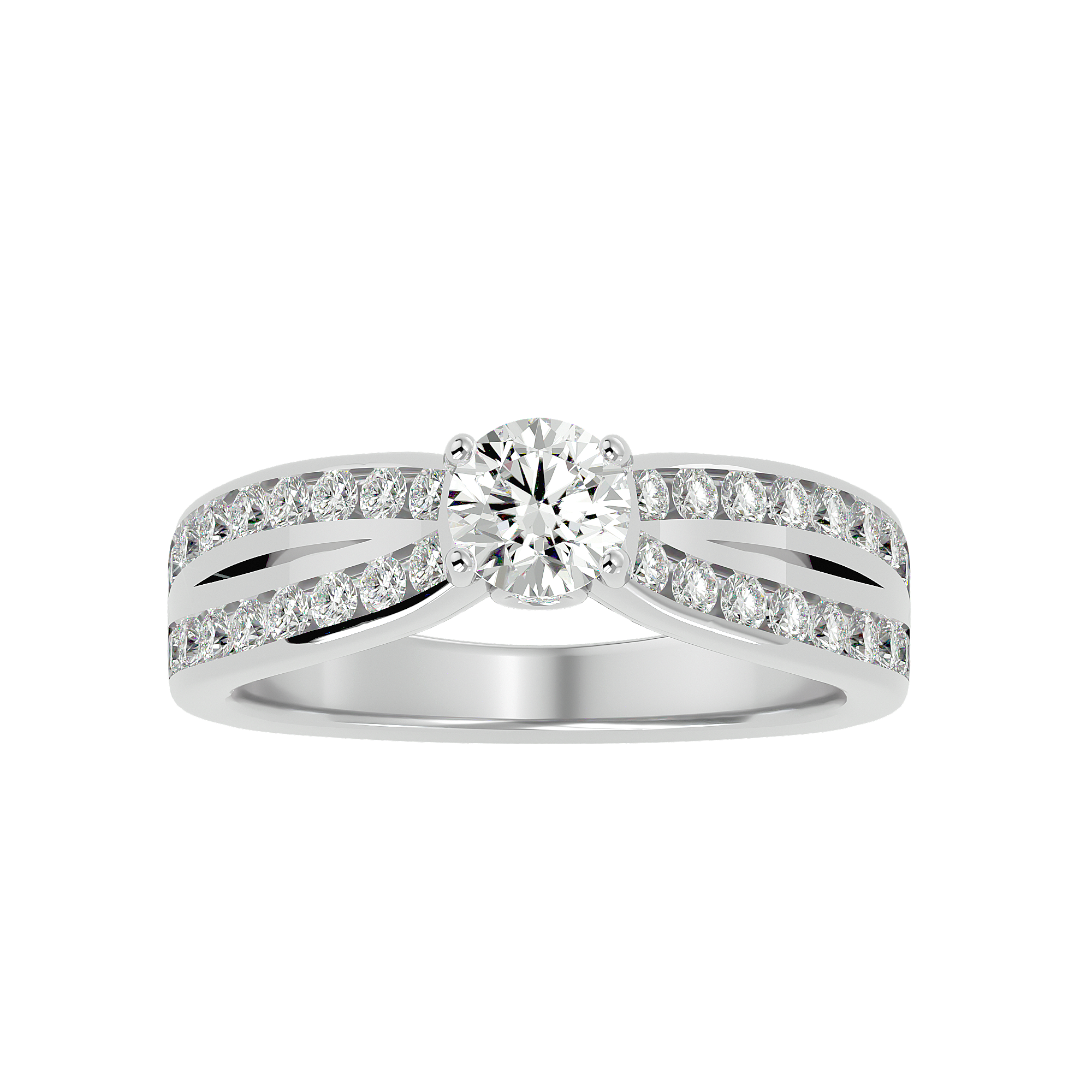 Marielle Diamond Solitaire Ladies Ring