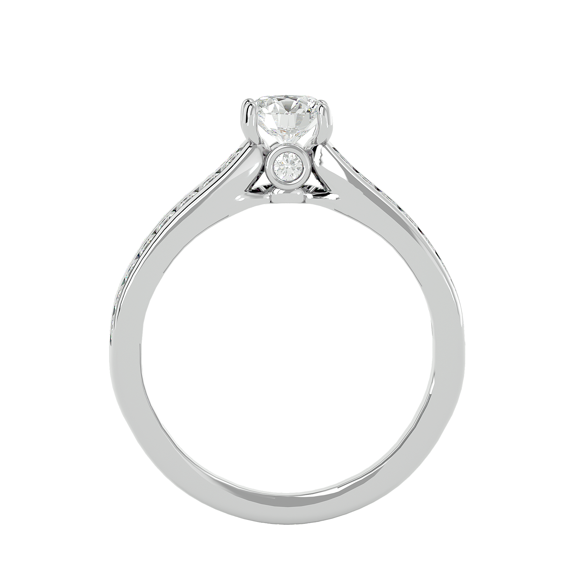 Marielle Diamond Solitaire Ladies Ring