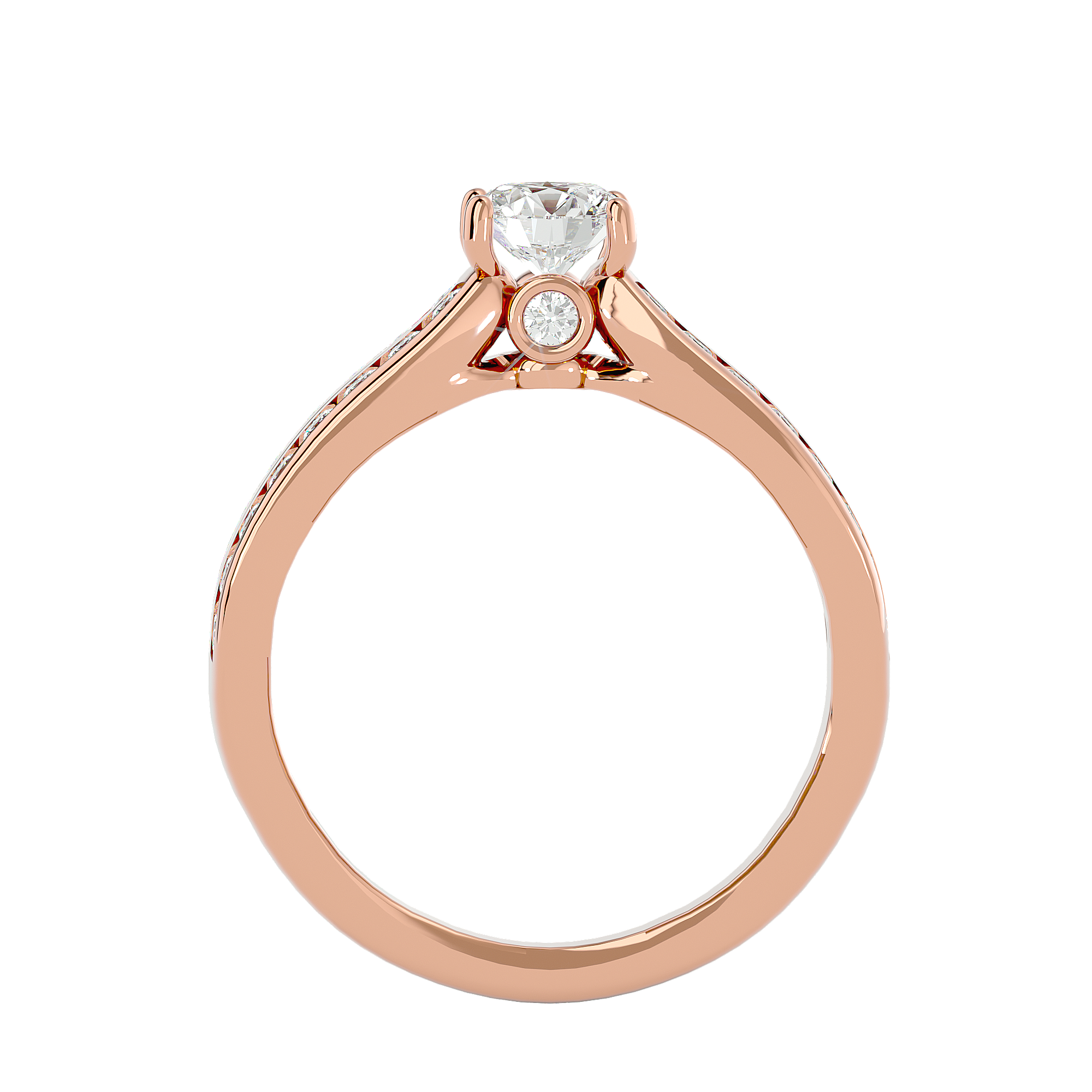 Marielle Diamond Solitaire Ladies Ring