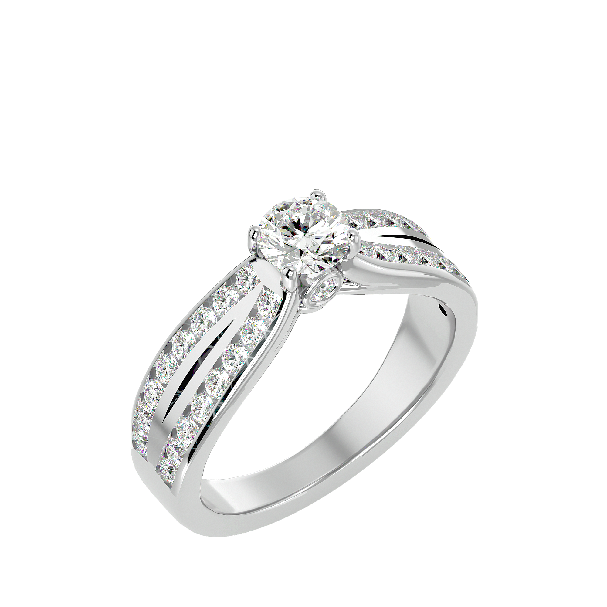 Marielle Diamond Solitaire Ladies Ring