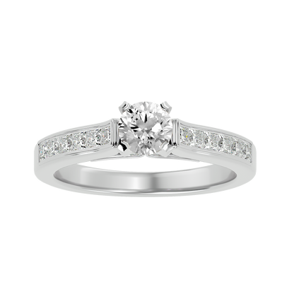 Morganna Diamond Solitaire Ladies Ring