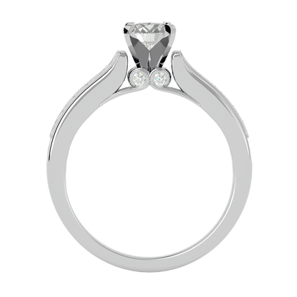 Morganna Diamond Solitaire Ladies Ring