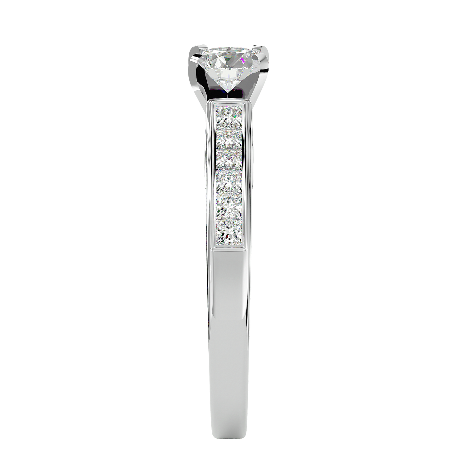 Morganna Diamond Solitaire Ladies Ring