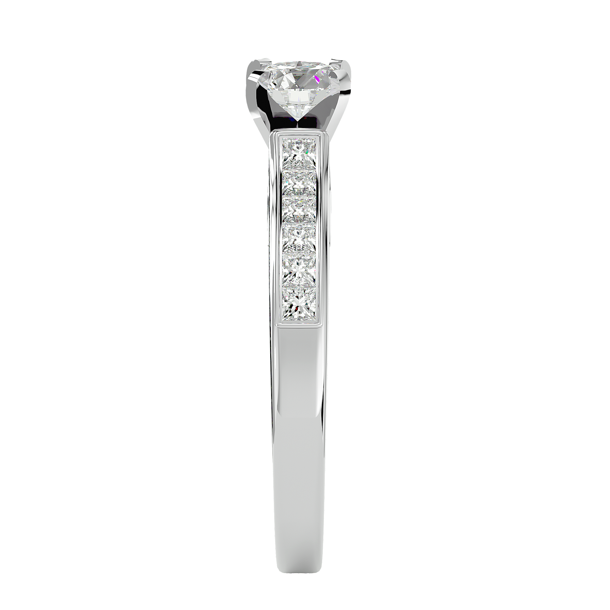 Morganna Diamond Solitaire Ladies Ring