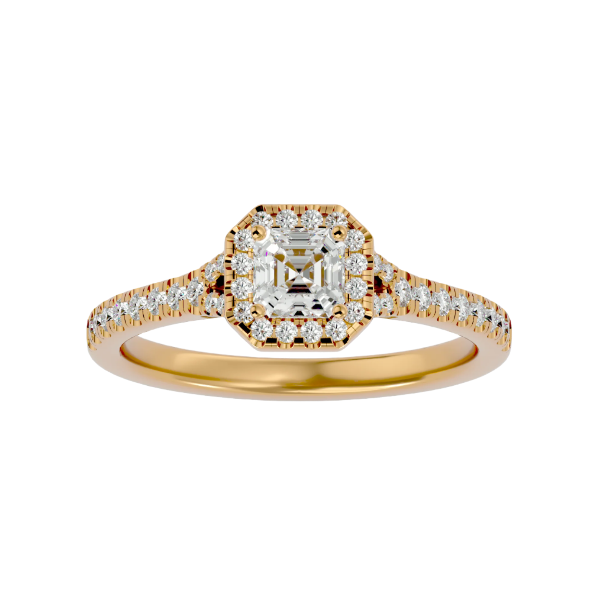 Karine Diamond Halo Ring