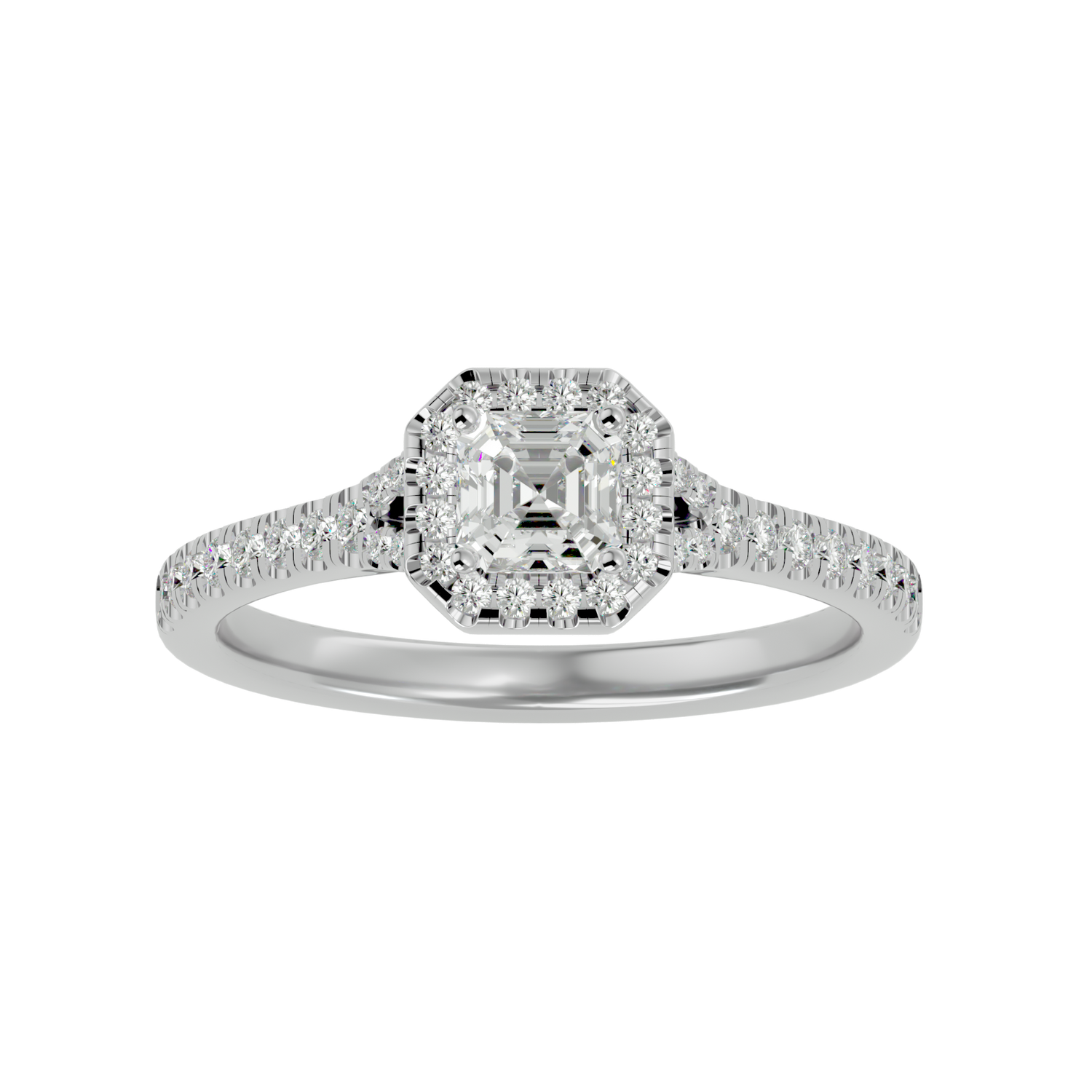 Karine Diamond Halo Ring