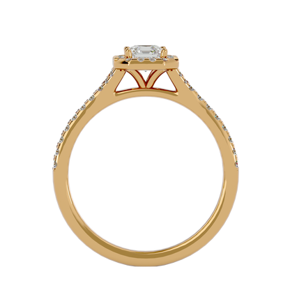 Karine Diamond Halo Ring