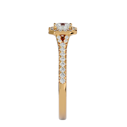 Karine Diamond Halo Ring