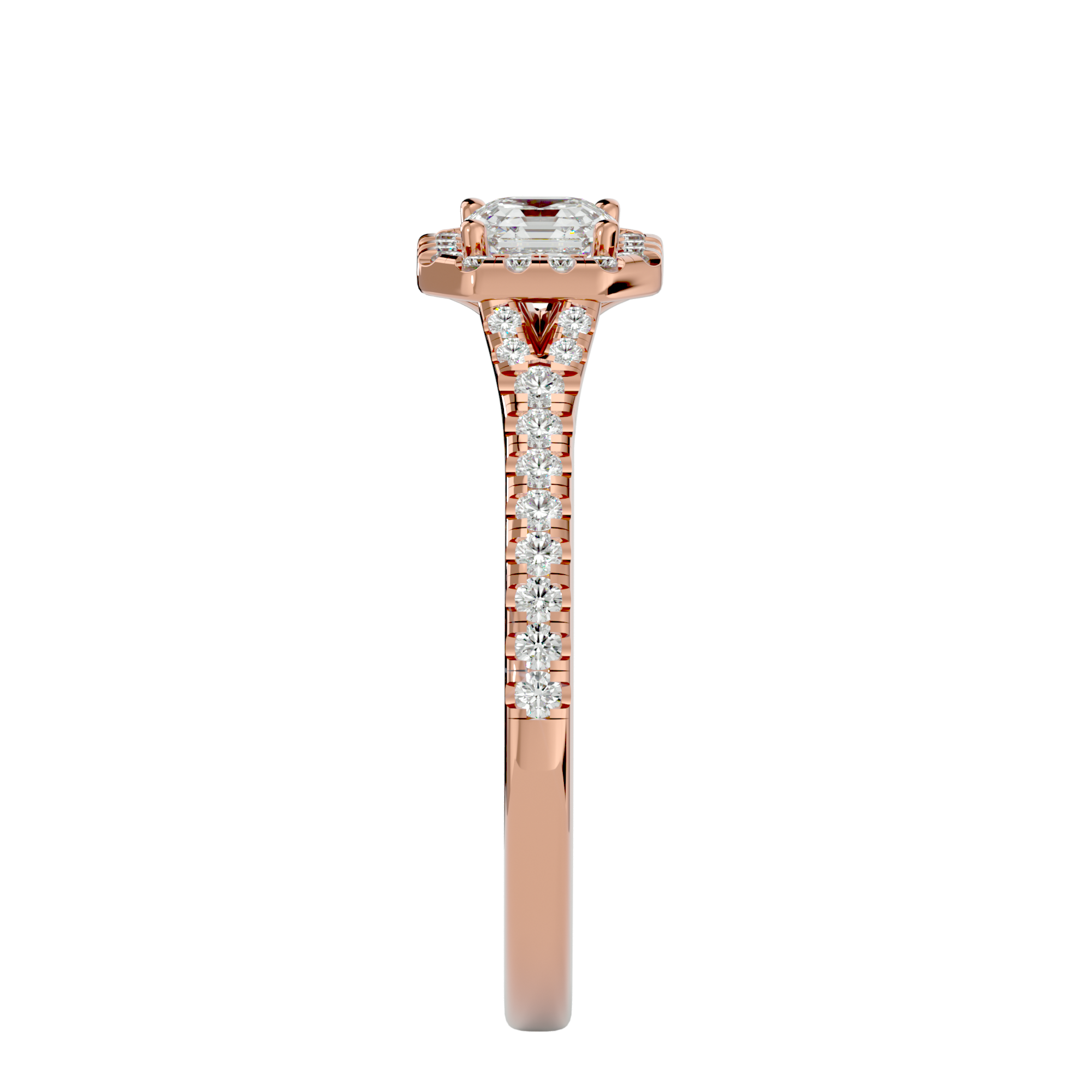 Karine Diamond Halo Ring