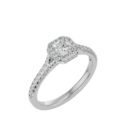 Karine Diamond Halo Ring