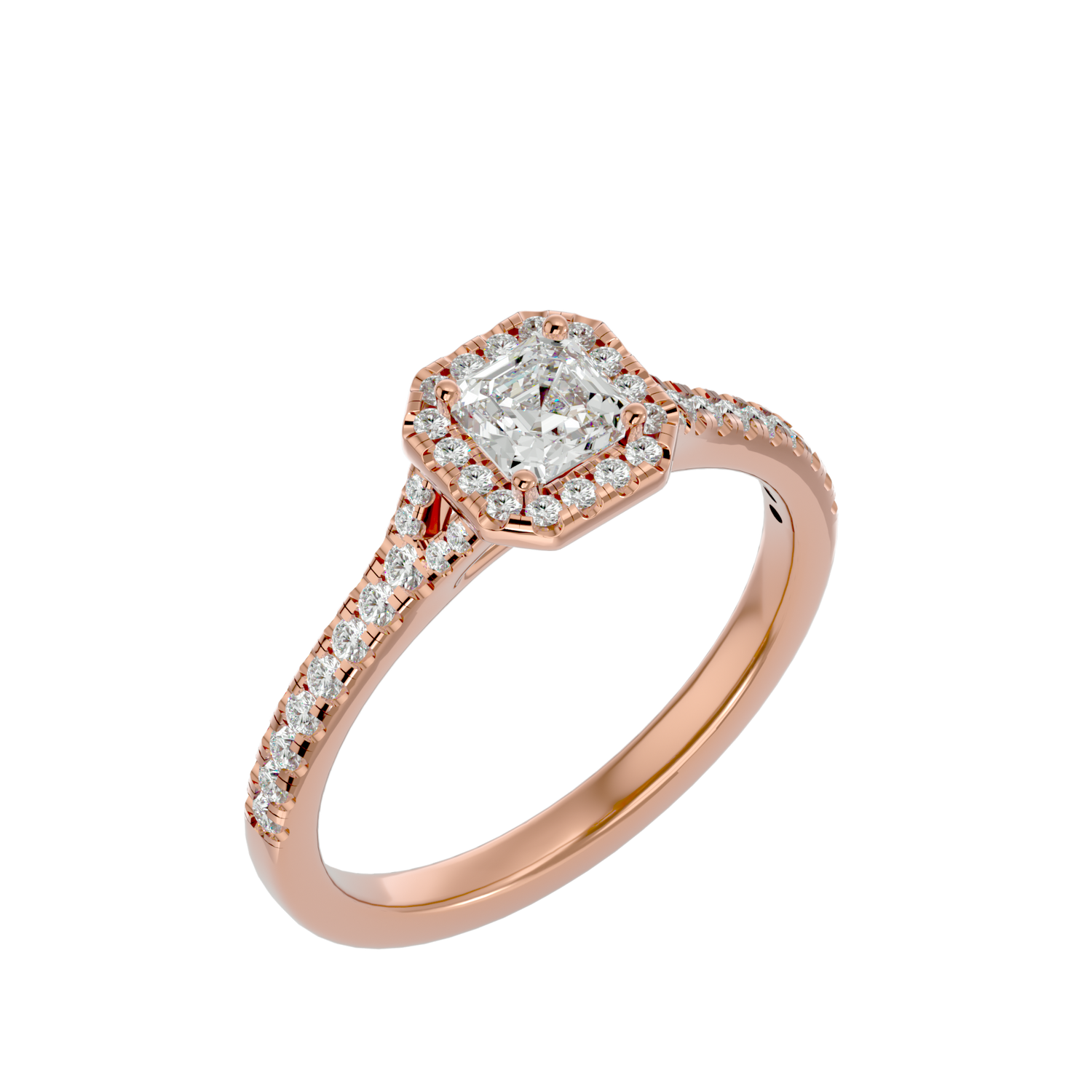 Karine Diamond Halo Ring