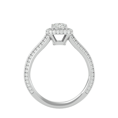 Juliet Diamond Halo Ring