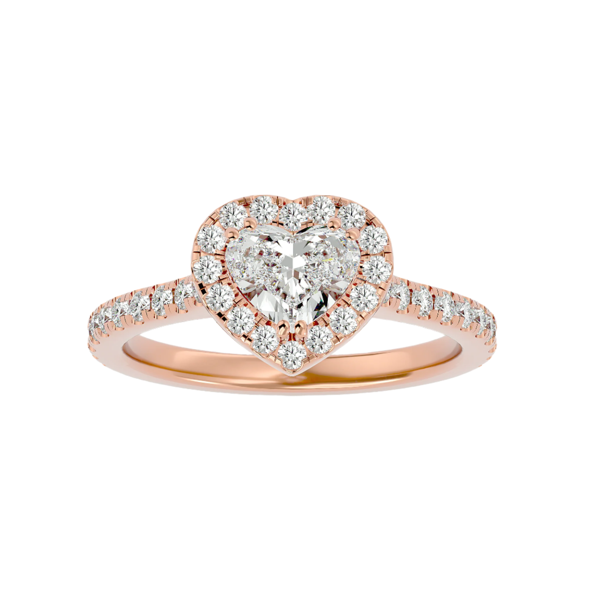 Olivia Diamond Halo Ring