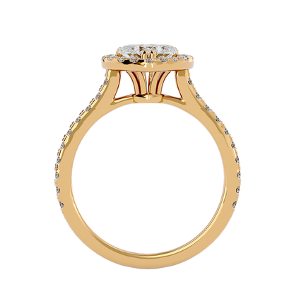 Olivia Diamond Halo Ring