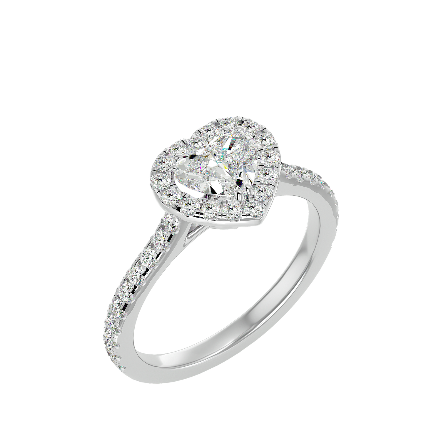 Olivia Diamond Halo Ring