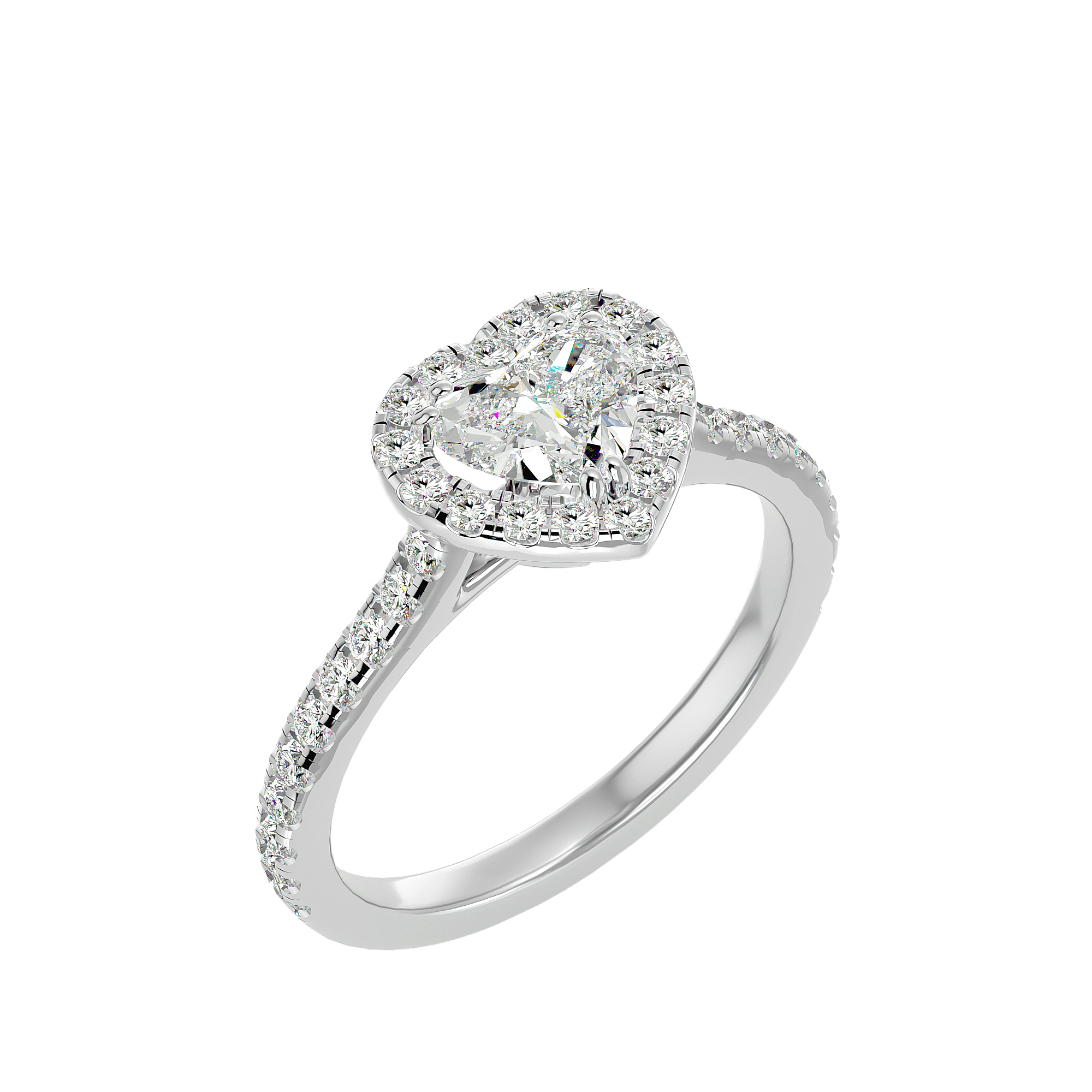 Olivia Diamond Halo Ring