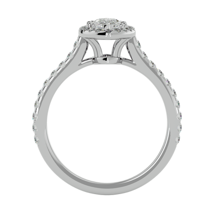 Odette Diamond Halo Ring