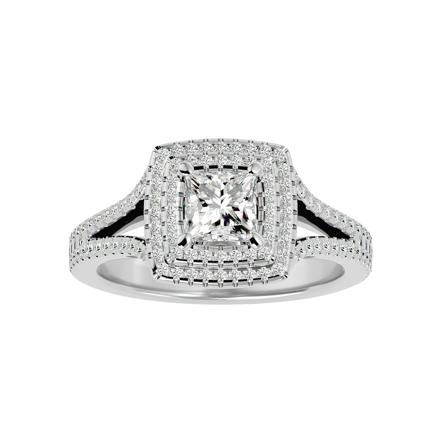 Jemima Diamond Halo Ring