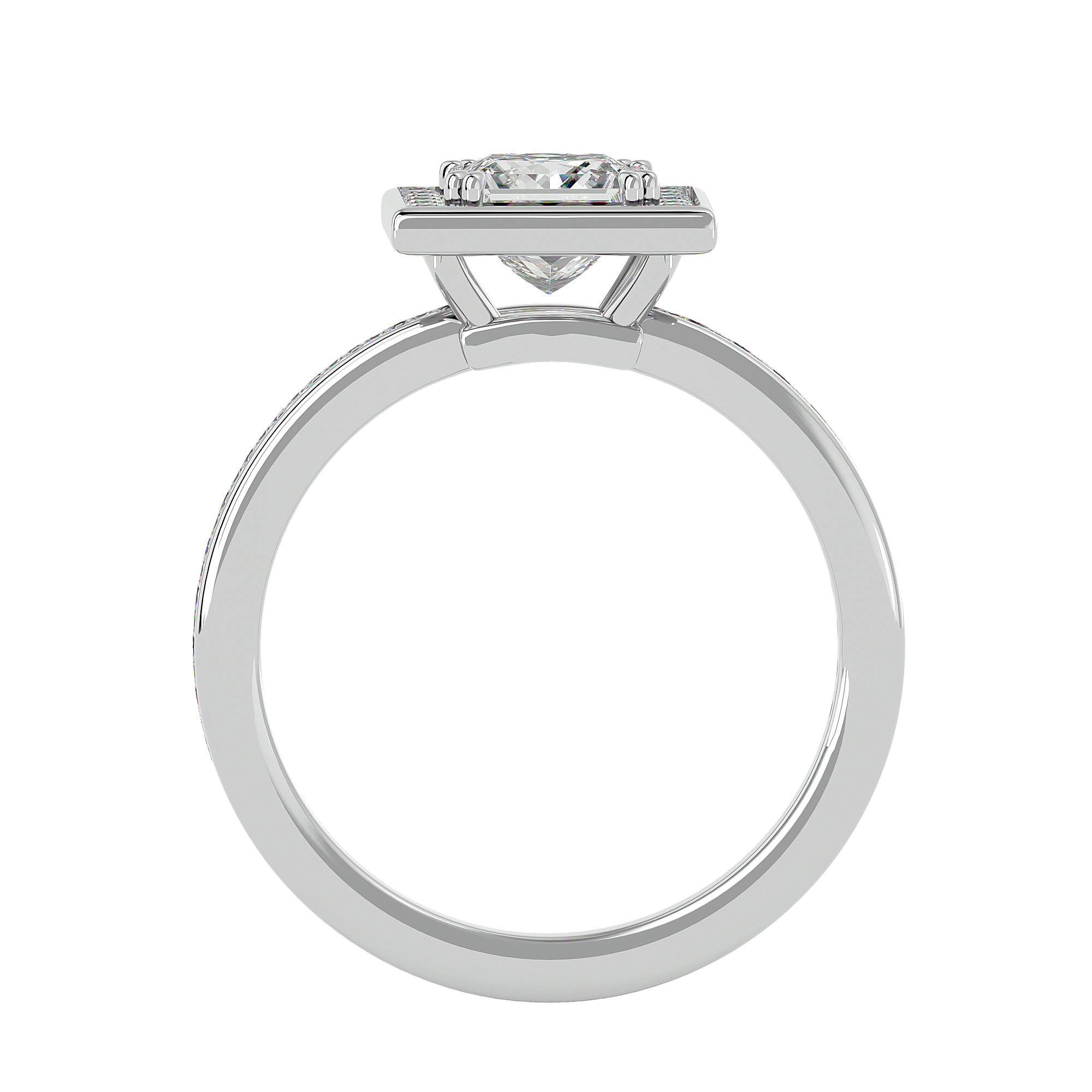 Jolie Diamond Halo Ring