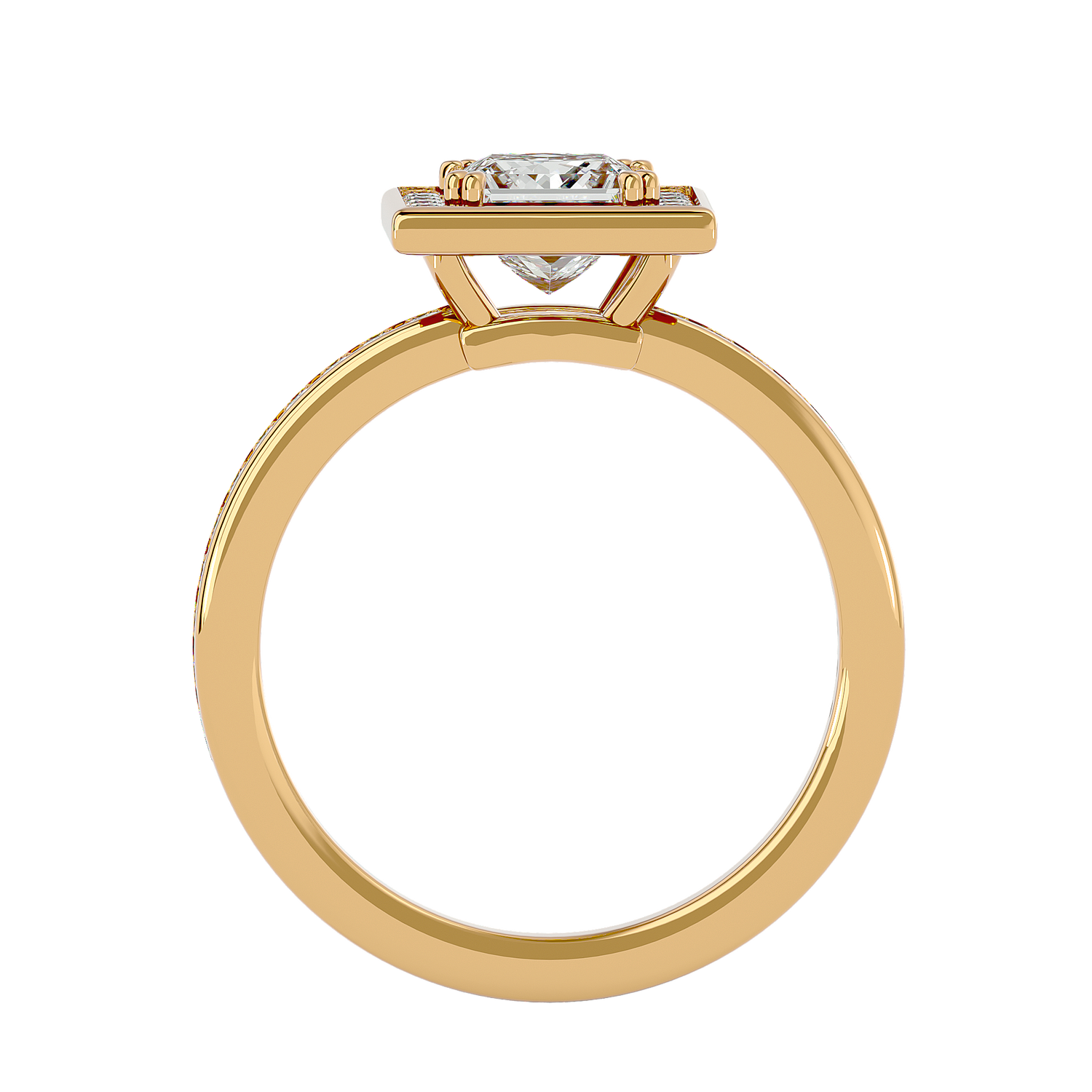 Jolie Diamond Halo Ring