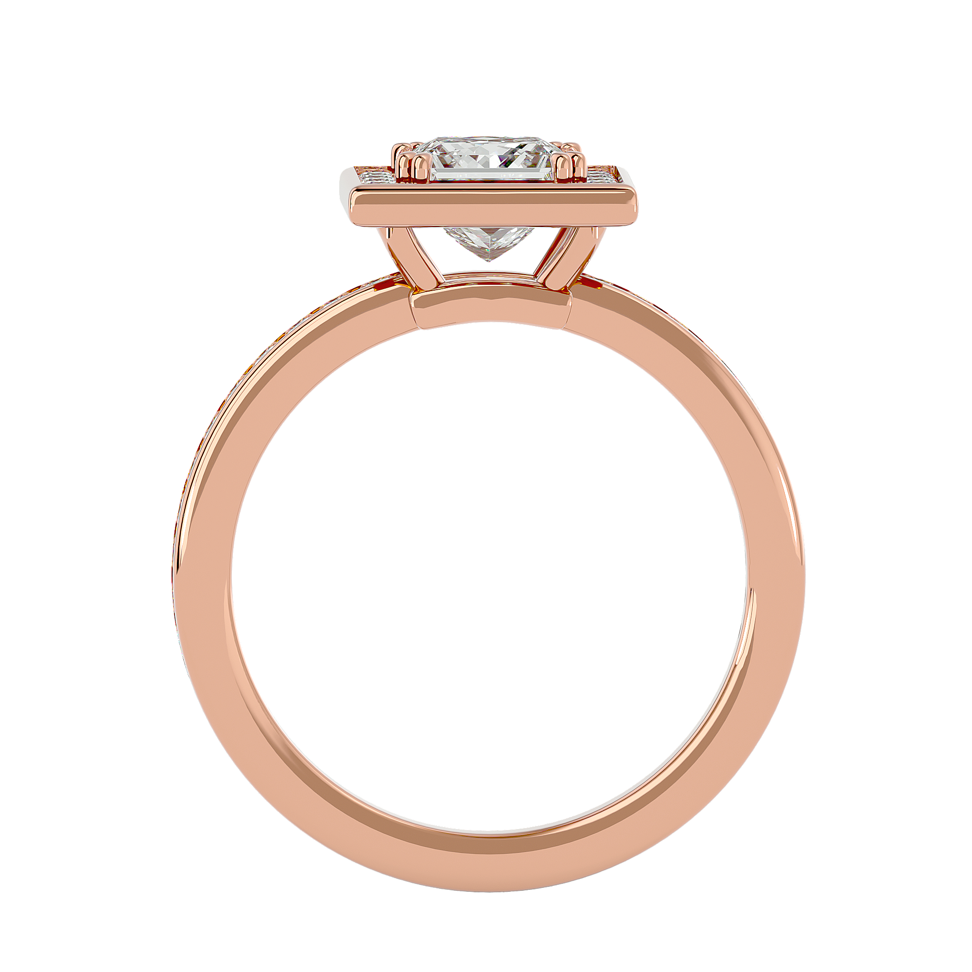 Jolie Diamond Halo Ring