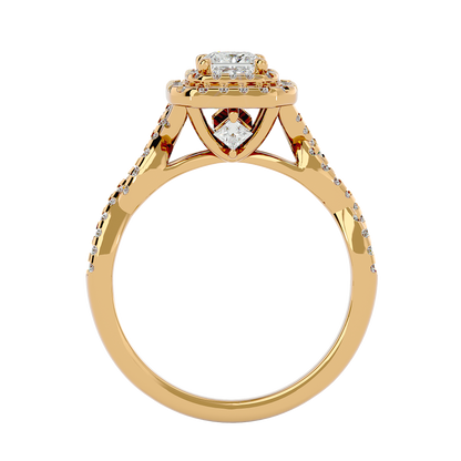 Hermione Diamond Halo Ring