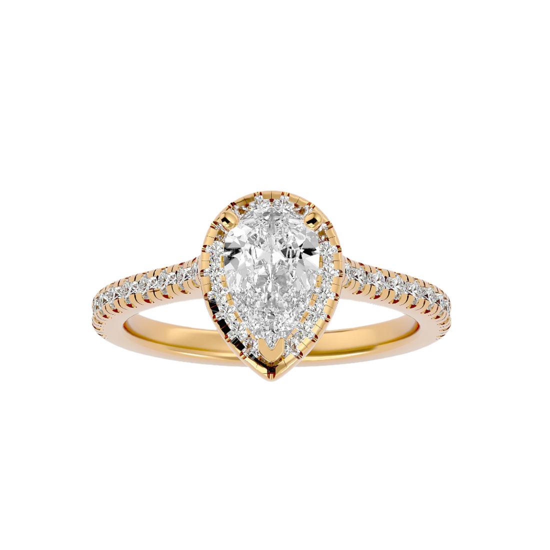 Natalia Diamond Halo Ring