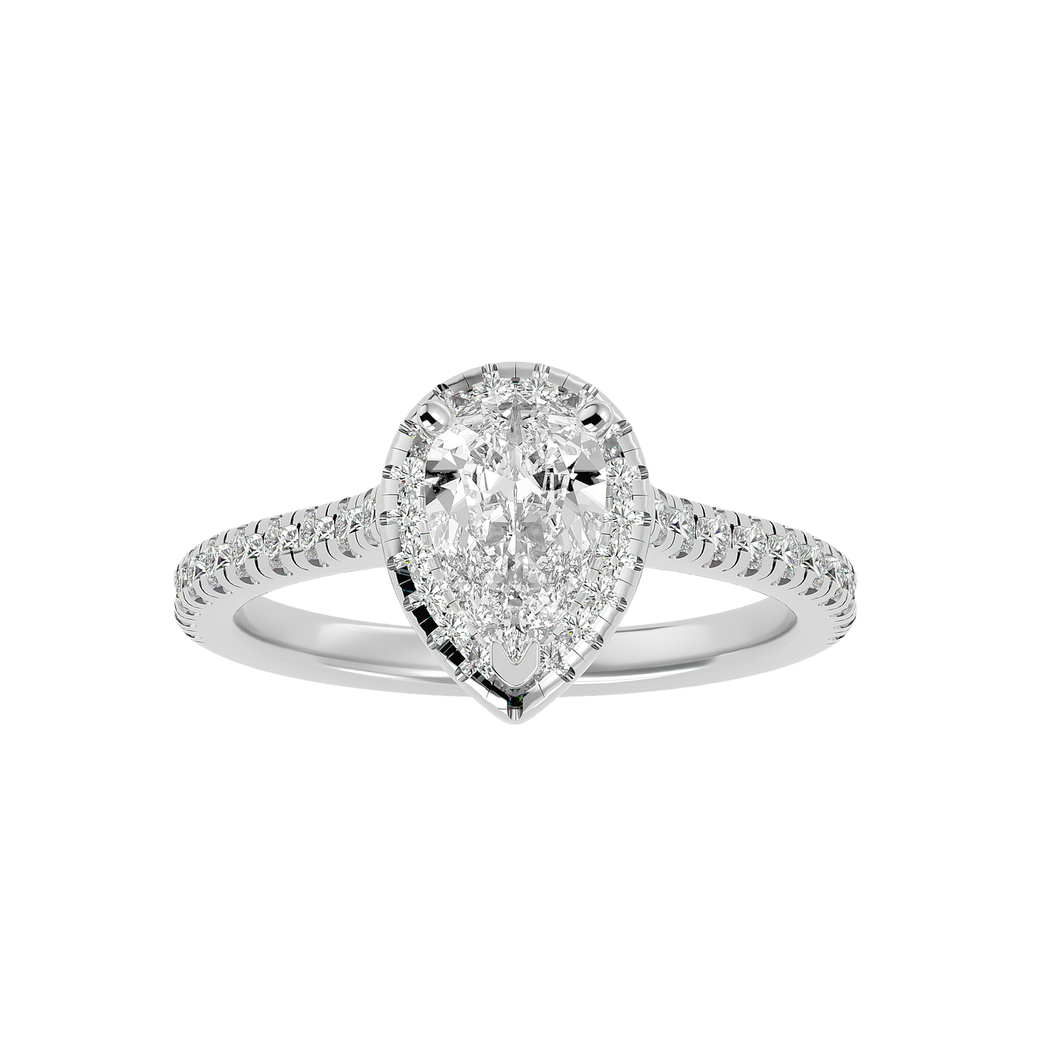 Natalia Diamond Halo Ring